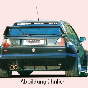 Poslední Šance Rieger kompletní zadní nárazník pro Volkswagen Golf 2, GFK (laminát)