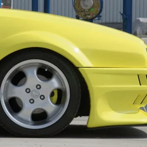 Značkový Rieger Přední nárazník widebody I pro Volkswagen Corrado 53I kupé, GFK (laminát), pro sadu s GRP blatníkem
