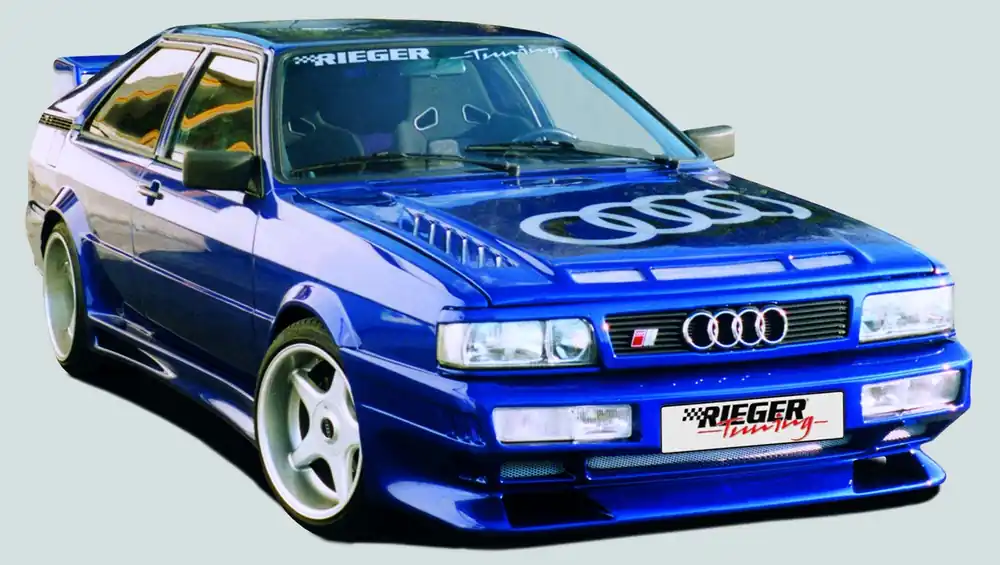 Vysoce Kvalitní Rieger boční práh mont. strana levá pro Audi 80 81+85, GFK (laminát)