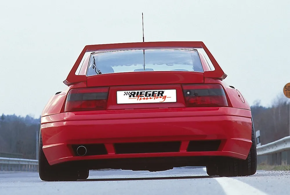 Rieger kompletní zadní nárazník widebody III pro Opel Calibra A 3-dvéř., GFK (laminát) Originální