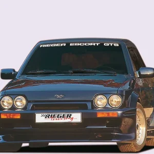 Značkový Rieger blatník widebody I pro Ford Escort 4 3-dvéř., kabriolet, 07/88-10/90, GFK (laminát), mont. strana levá