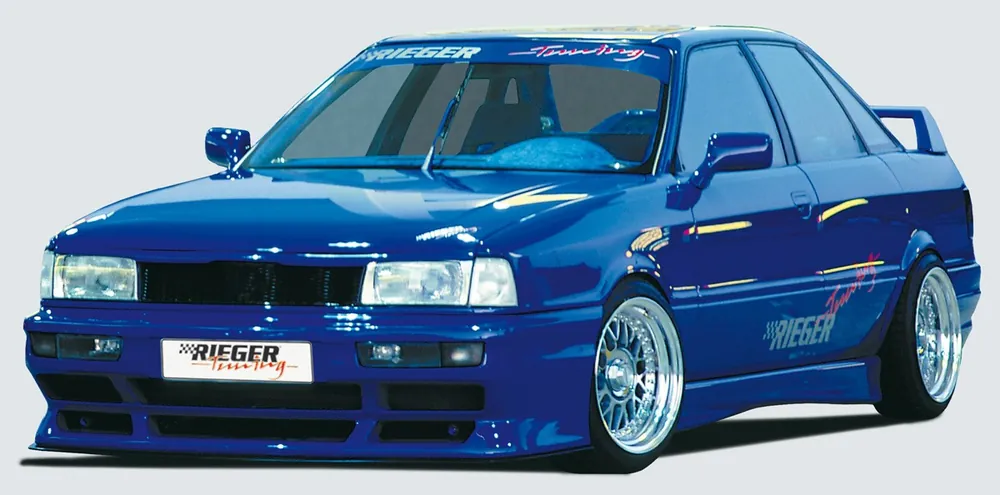 Rieger Přední nárazník pro Audi 80 89 sedan, GFK (laminát) Nová Kolekce
