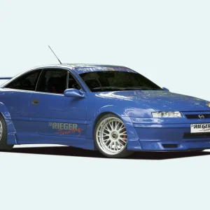 Rieger lem blatníku widebody II pro Opel Calibra A 3-dvéř., 03/90-, GFK (laminát), mont. strana levá, zadní Tovární Cena