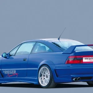 Nejprodávanější Rieger spoiler pod zadní nárazník widebody II pro Opel Calibra A 3-dvéř. r.v. 03/90-, GFK (laminát), levý