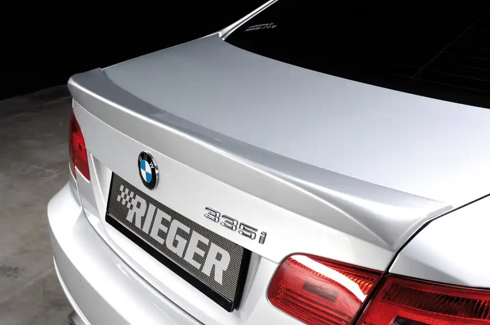Rieger lišta na hranu víka kufru pro BMW řada 3 E92 kupé vč. faceliftu Ihned K Objednání