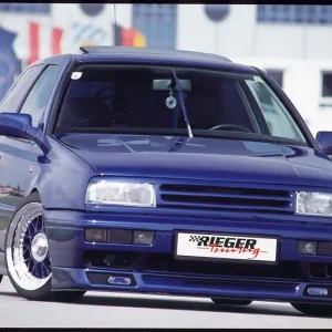 Rieger lipa pod přední nárazník Rieger pro Volkswagen Vento combi/sedan, 92-98, plast ABS bez povrchové úpravy Časově Omezené