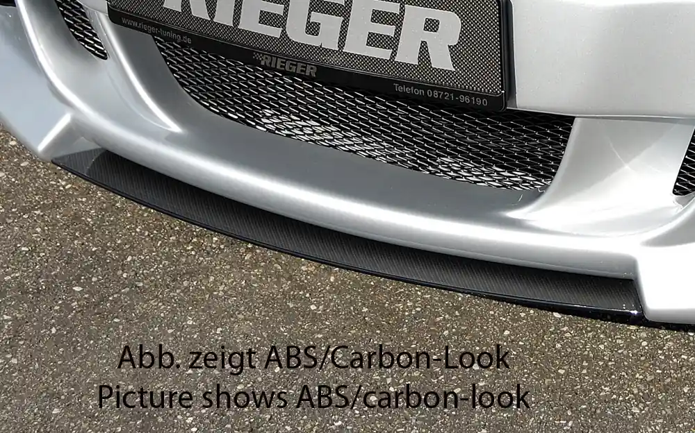 Rieger lipa pod přední nárazník Rieger pro BMW řada 3 E46 kabriolet, kupé, sedan, touring vč. faceliftu, 02/02-, 02/98-12/01, plast ABS bez povrchové úpravy, pod přední nárazník Rieger obj. kód Y 00050411, Y 00050245 Sezónní Sleva
