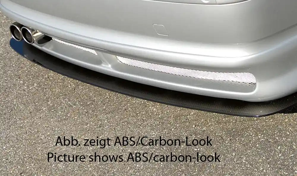 Rieger lipa pod přední nárazník Rieger pro BMW řada 5 E39 sedan, 12/95-12/02, plast ABS bez povrchové úpravy Autentický