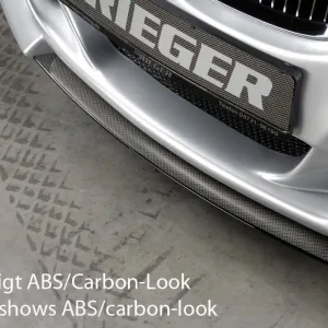Bezpečná Platba Rieger lipa pod přední nárazník Rieger pro BMW řada 3 E92, E93 kabriolet, kupé před faceliftem, 03/07-02/10, 09/06-02/10, plast ABS bez povrchové úpravy