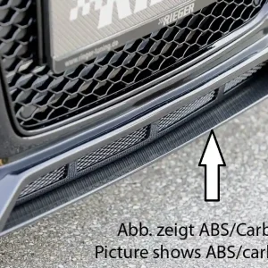 Speciální Cena Rieger lipa pod přední nárazník Rieger pro Audi A5 S5 B8, B81 kabriolet, kupé, Sportback po faceliftu, 10/11-06/16, plast ABS bez povrchové úpravy, pod přední nárazník Rieger obj. kód K 00055460/61/62/63