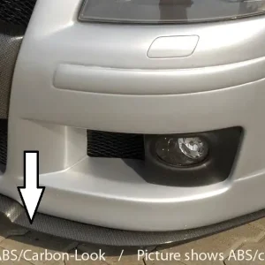 Vysoce Kvalitní Rieger lipa pod přední nárazník Rieger pro Audi A3 8P 3-dvéř. před faceliftem, -05/05, plast ABS bez povrchové úpravy, pod přední nárazník Rieger obj. kód Y 00056702/12/20/31/33