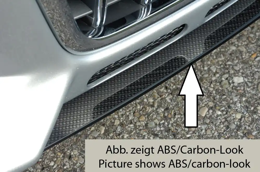 Speciální Cena Rieger lipa pod přední nárazník Rieger pro Audi A3 8P 3-dvéř. před faceliftem, -05/05, plast ABS bez povrchové úpravy, pod přední nárazník Rieger obj. kód Y 00056750/51