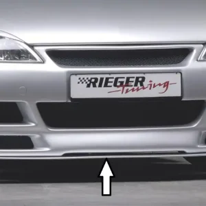 Akce Rieger lipa pod přední nárazník Rieger pro Opel Corsa C 3-dvéř., 5-dvéř. vč. faceliftu, 06/03-, 09/00-05/03, plast ABS bez povrchové úpravy