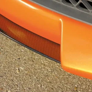 Sleva Rieger lipa pod přední nárazník Rieger pro Ford Focus 2 ST 3-dvéř., 5-dvéř. před faceliftem, 10/05-01/08, plast ABS s povrchovou úpravou Carbon-Look