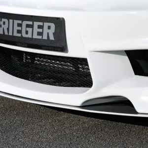 Cenově Výhodný Rieger lipa pod přední nárazník Rieger pro BMW řada 1 E81, E82, E88, E87 2-dvéř., 4-dvéř., kabriolet, kupé, sedan, 09/04-08/11, 10/07-, plast ABS s povrchovou úpravou Carbon-Look