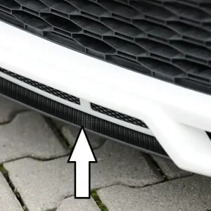 Rieger lipa pod přední nárazník Rieger pro Seat Leon FR 5F 3-dvéř. (sc), 5-dvéř., 5-dvéř. (ST/Combi) po faceliftu, 01/17-, plast ABS s povrchovou úpravou Carbon-Look Novinka