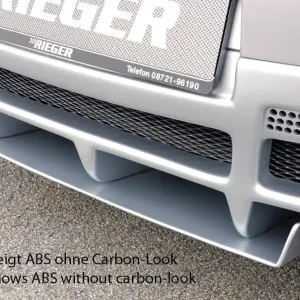 Hit Sezóny Rieger difuzor pod zadní nárazník pro Volkswagen Golf 5 1K 3-dvéř., 5-dvéř., plast ABS s povrchovou úpravou Carbon-Look