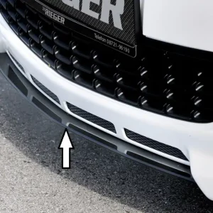Rieger lipa pod přední nárazník Rieger pro Opel Astra J 5-dvéř., hatchback, sports tourer před faceliftem, 11/08-09/12, plast ABS s povrchovou úpravou Carbon-Look Vysoce Kvalitní