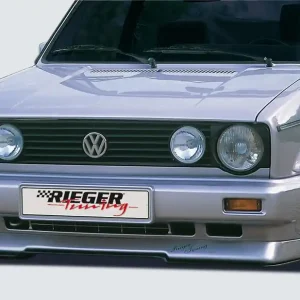 Rieger spoiler pod přední nárazník pro Volkswagen Golf 1 kabriolet, plast ABS bez povrchové úpravy Autentický
