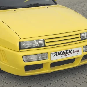Přímo Od Výrobce Rieger Přední nárazník RS4-Look pro Volkswagen Corrado 53I kupé, plast ABS bez povrchové úpravy, pouze G60 a 16V