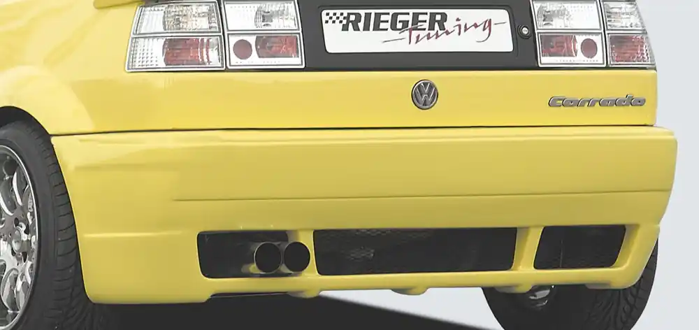 Rieger kompletní zadní nárazník RS4-Look pro Volkswagen Corrado 53I kupé, plast ABS bez povrchové úpravy Objednat Nyní