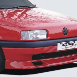 Aktuální Rieger spoiler pod přední nárazník GTS pro Volkswagen Passat 35I combi, sedan, r.v. -09/93, plast ABS bez povrchové úpravy