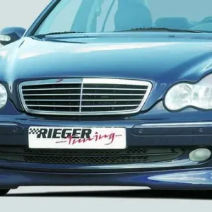 Oblíbený Rieger spoiler pod přední nárazník pro Avantgarde pro Mercedes třída C W203 sedan, t-model, r.v. 05/00-, plast ABS bez povrchové úpravy