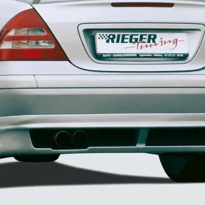 Rieger spoiler pod zadní nárazník pro Mercedes třída C W203 sedan, t-model r.v. 05/00-, plast ABS bez povrchové úpravy Aktuální