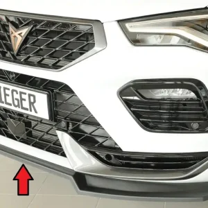 Výhodná Nabídka Rieger lipa pod přední nárazník pro Seat Ateca Cupra 5FP, 08/20-, plast ABS bez povrchové úpravy