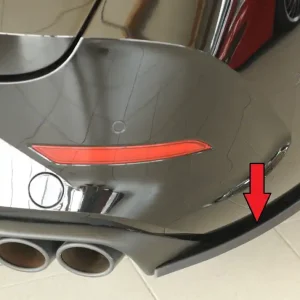 Cenový Hit Rieger spoiler pod zadní nárazník na pravé straně pro Cupra Leon KL 5-dvéř. (ST/sportstourer) r.v. 09/20-, plast ABS bez povrchové úpravy