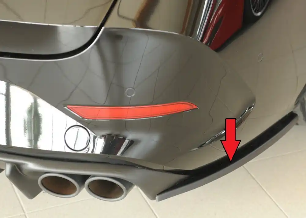 Cenový Hit Rieger spoiler pod zadní nárazník na pravé straně pro Cupra Leon KL 5-dvéř. (ST/sportstourer) r.v. 09/20-, plast ABS bez povrchové úpravy