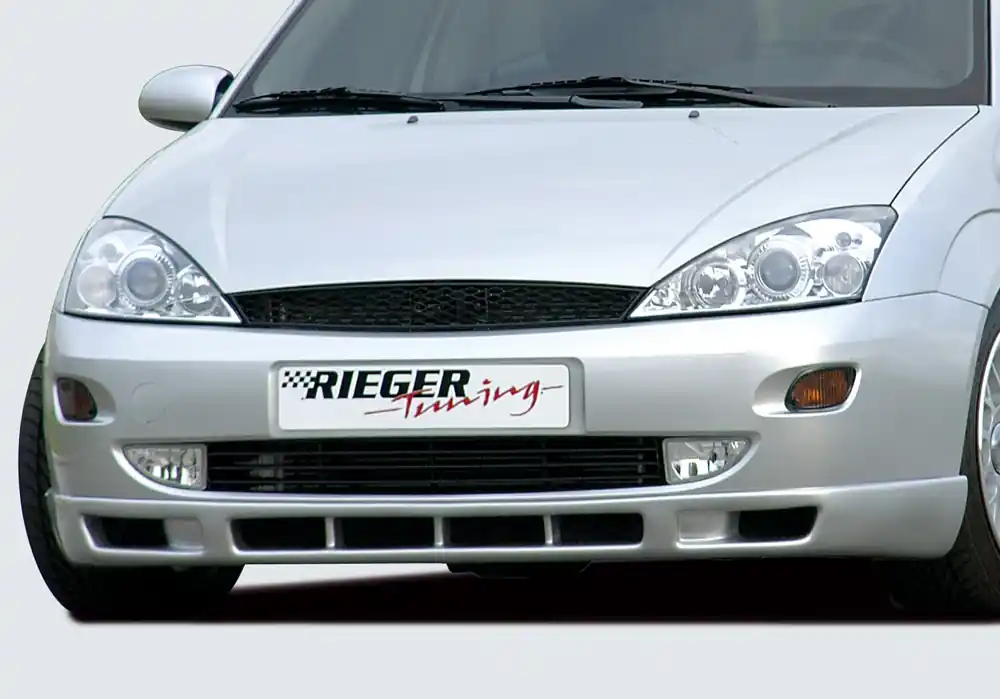 Top Prodej Rieger spoiler pod přední nárazník s 6 otvory pro Ford Focus 1 3-dvéř., 5-dvéř., combi, r.v. 98-10/01, plast ABS bez povrchové úpravy