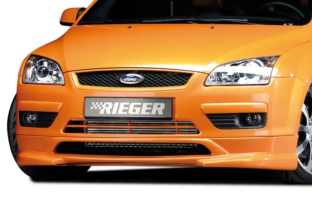 Rieger spoiler pod přední nárazník pro Ford Focus 2 3-dvéř., 5-dvéř. před faceliftem, r.v. 07/04-01/08, plast ABS bez povrchové úpravy Horká Nabídka
