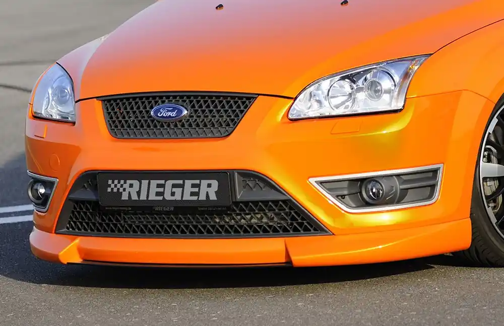 Rieger spoiler pod přední nárazník pro Ford Focus 2 ST 3-dvéř., 5-dvéř. před faceliftem, r.v. 10/05-01/08, plast ABS bez povrchové úpravy Kup Teď