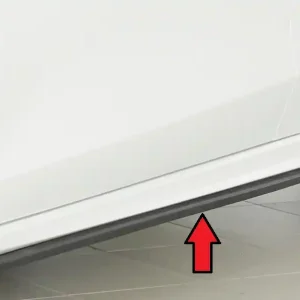 Rieger spoiler pod boční práh mont. strana levá pro Ford Focus 4 DEH, ST 5-dvéř. (combi), 5-dvéř. (hatchback), 5-dvéř. (sedan), r.v. 06/19-, 09/18-, plast ABS bez povrchové úpravy Víkendová Akce