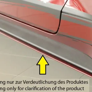 Rieger spoiler pod boční práh mont. strana levá pro Ford Mustang 6 LAE kabriolet, kupé před faceliftem, r.v. 11/14-07/17, plast ABS bez povrchové úpravy Finální Výprodej