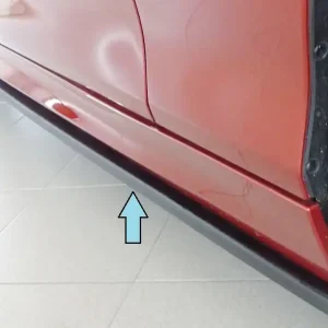 Cenový Hit Rieger spoiler pod boční práh mont. strana pravá pro BMW řada 1 F21 sedan / 2-dvéř., r.v. 09/12-03/2015, plast ABS bez povrchové úpravy