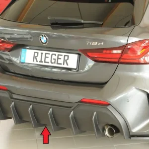 Rieger vložka zadního nárazníku pro BMW řada 1 F40 hatchback / 4-dr., plast ABS bez povrchové úpravy Časově Omezené