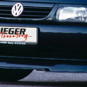 Rieger spoiler pod přední nárazník RT 01 pro Volkswagen Polo 4 6N 3-dvéř., 5-dvéř., r.v. 10/94-01, plast ABS bez povrchové úpravy, bez Styling paketu Autentický