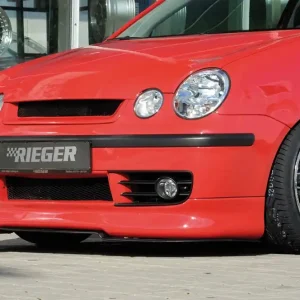 Ihned K Objednání Rieger spoiler pod přední nárazník pro Volkswagen Polo 5 9N 3-dvéř., 5-dvéř., r.v. 10/01-03, plast ABS bez povrchové úpravy