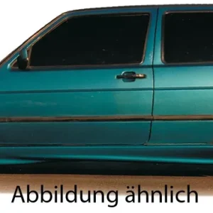 Rieger boční práh mont. strana pravá pro Volkswagen Golf 2 5-dvéř., r.v. 83-91, plast ABS bez povrchové úpravy, bez GTI výřezu Omezená Nabídka