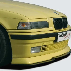 Rieger spoiler pod přední nárazník pro BMW řada 3 E36 compact, kabriolet, kupé, sedan, touring, plast ABS bez povrchové úpravy Zlevněný
