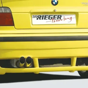 Nejprodávanější Rieger kompletní zadní nárazník bez PDC pro BMW řada 3 E36 compact, plast ABS bez povrchové úpravy