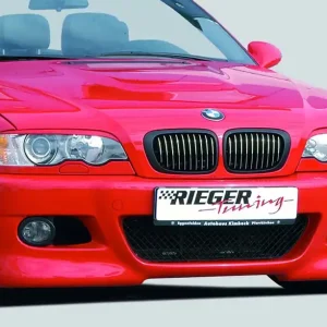 Akce Rieger Přední nárazník M3-Look pro BMW řada 3 E46 sedan, touring, plast ABS bez povrchové úpravy, mimo diesel