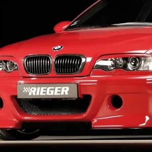 Přímo Od Výrobce Rieger Přední nárazník CS-Look pro BMW řada 3 E46 M3 kabriolet, kupé, plast ABS bez povrchové úpravy