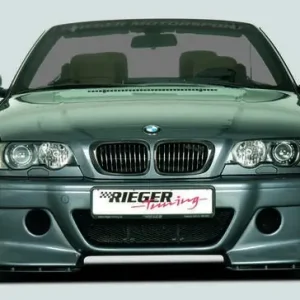 Jen Po Omezenou Doba Rieger Přední nárazník CS-Look pro BMW řada 3 E46 kabriolet, kupé vč. faceliftu, plast ABS bez povrchové úpravy