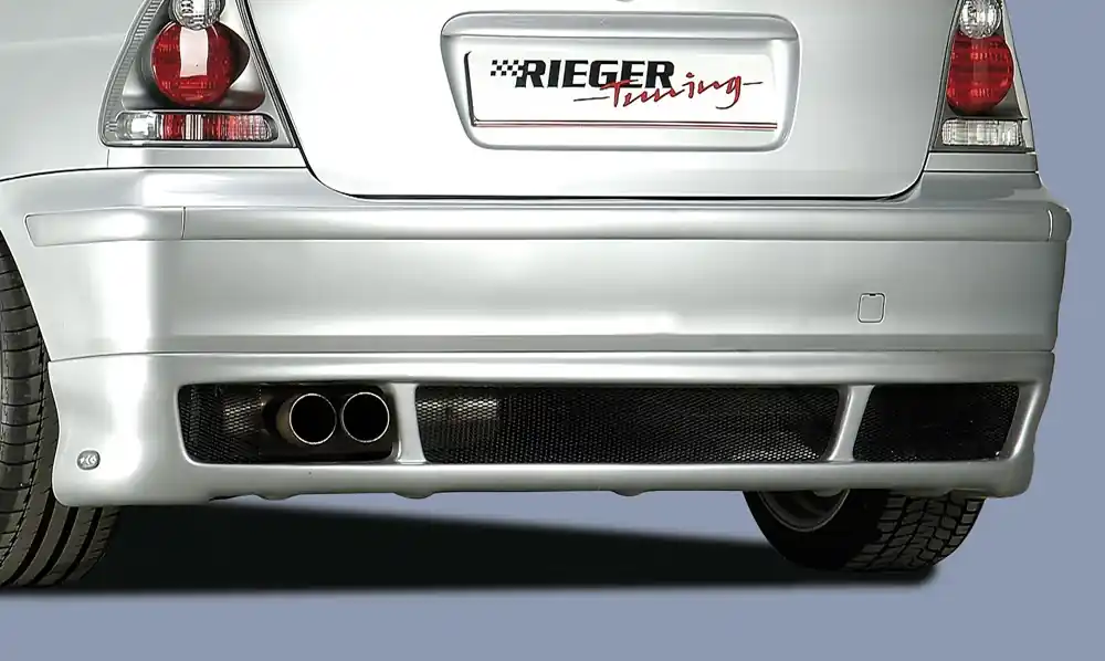 Rieger spoiler pod zadní nárazník pro BMW řada 3 E46 compact po faceliftu r.v. 02/02-, plast ABS bez povrchové úpravy Novinka