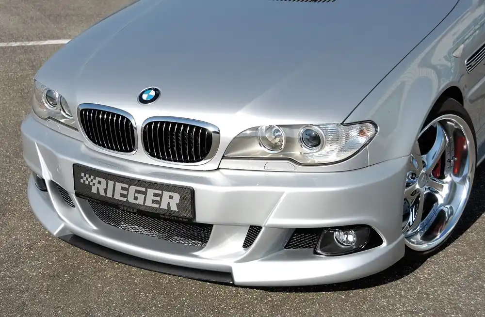 Nejlepší Cena Rieger Přední nárazník E92-Look pro BMW řada 3 E46 sedan, touring vč. faceliftu, plast ABS bez povrchové úpravy