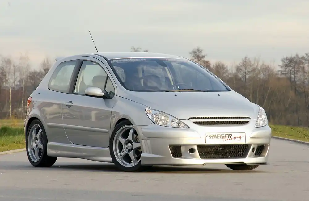 Nakupujte Hned Rieger boční práh mont. strana pravá pro Peugeot 307 convertible CC, sedan vč. faceliftu, r.v. 04/01-04/05, 05-05-, plast ABS bez povrchové úpravy