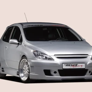 Jen Po Omezenou Doba Rieger boční práh mont. strana pravá pro Peugeot 307 convertible CC, sedan vč. faceliftu, r.v. 04/01-04/05, 05-05-, plast ABS bez povrchové úpravy, s prolisem, s prolisem a dvěma výřezy